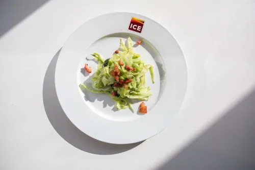 A dish made during the zero waste event.