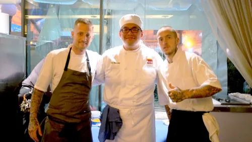 ICE students volunteer with top culinary talent