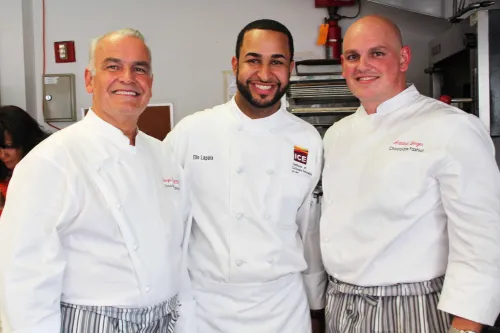 ICE students volunteer with top culinary talent