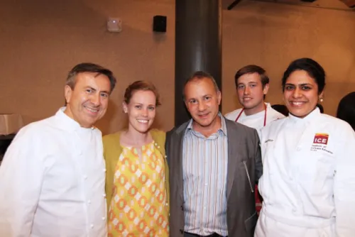 ICE students volunteer with top culinary talent