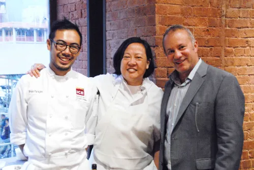 ICE students volunteer with top culinary talent