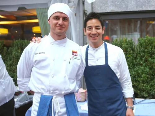 ICE students volunteer with top culinary talent