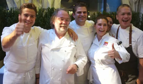 ICE students volunteer with top culinary talent