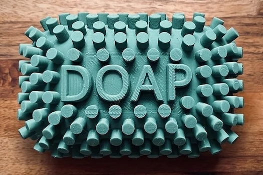 Doap silicone scrub bar