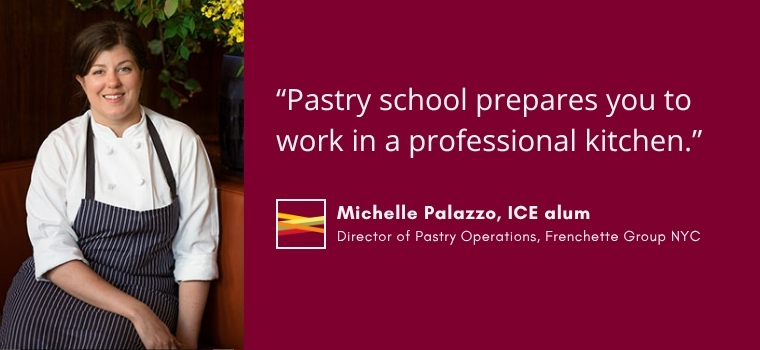 ICE Alum Michelle Palazzo quote graphic 