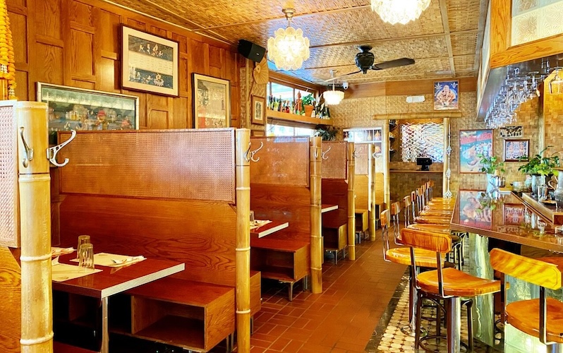 The interior of ICE alum Chef Ann Redding's Thai Diner