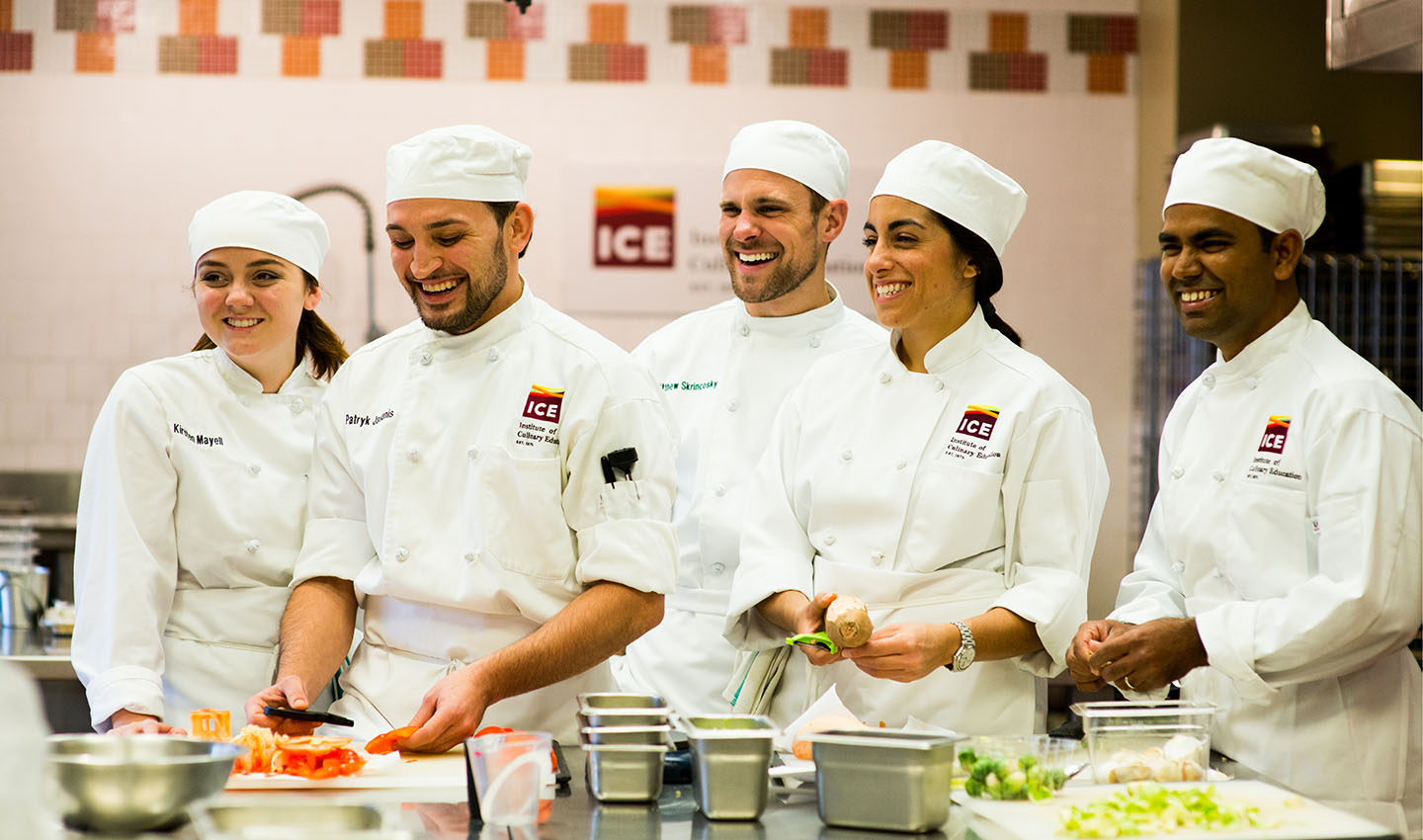 plant-based culinary arts students