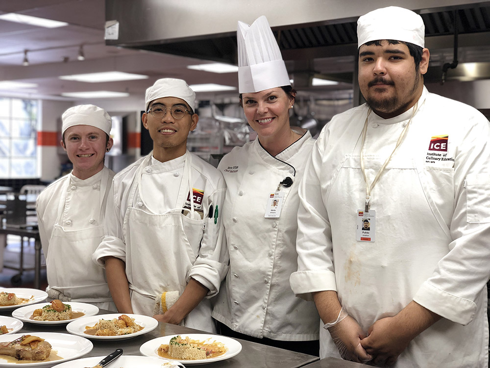 Mette Williams is a Culinary Arts chef-instructor at ICE's Los Angeles campus.