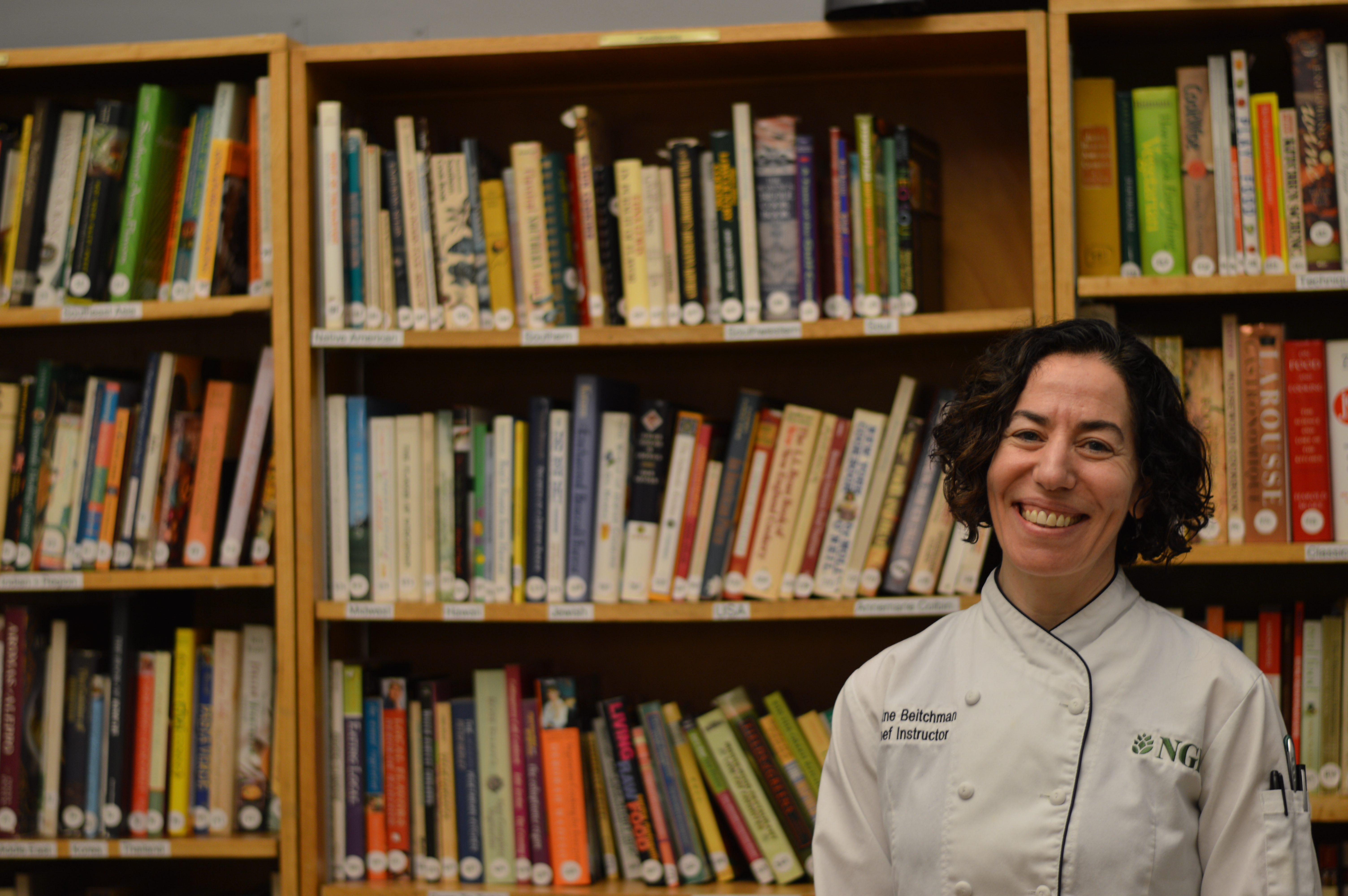 Chef Celine Beitchman developed curriculum at the Natural Gourmet Institute.