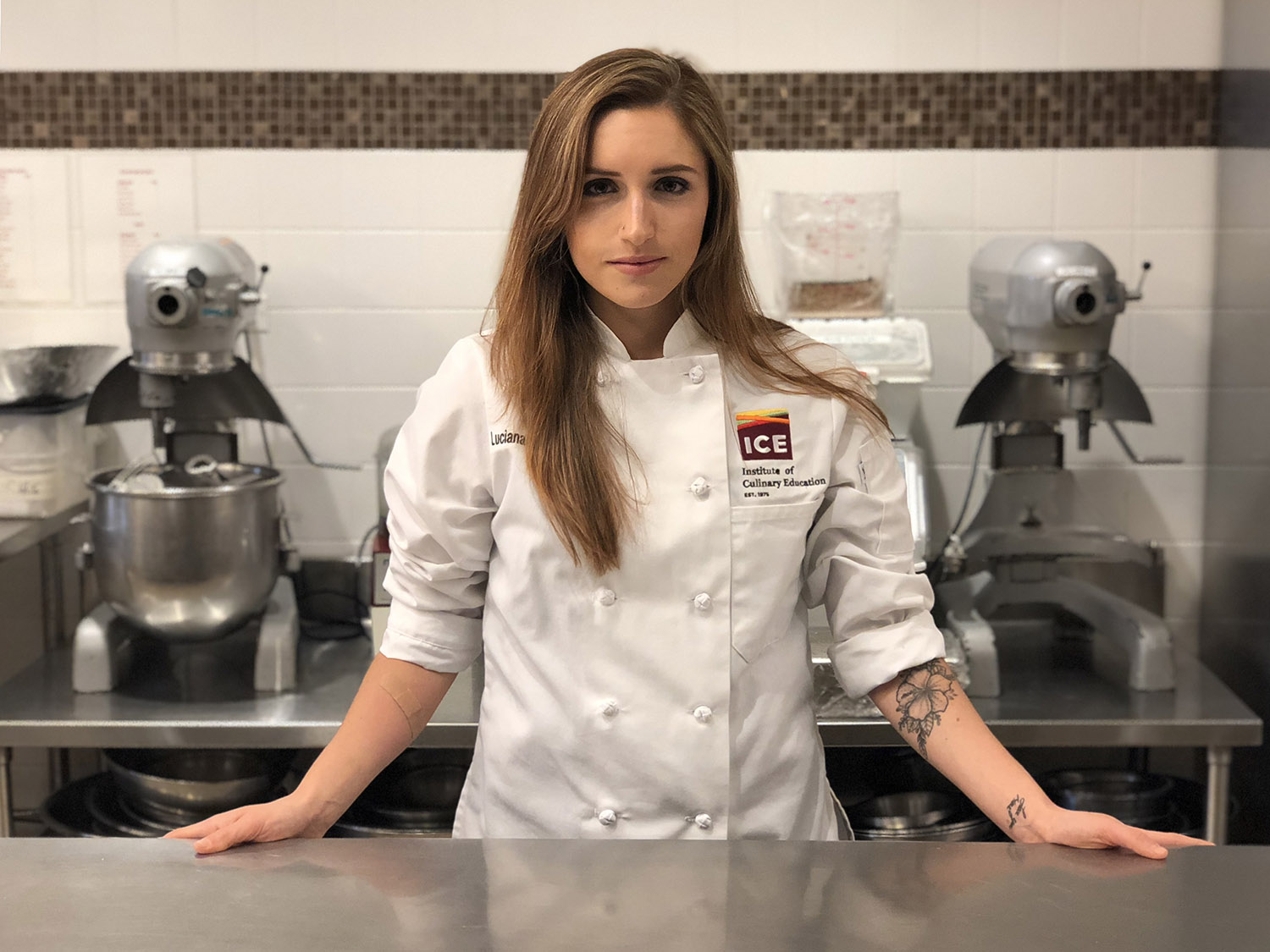 Luciana Colletti is studying Pastry & Baking Arts at ICE.