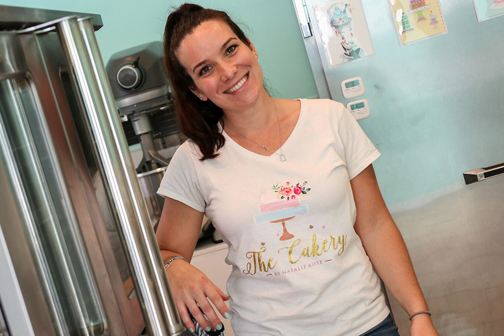 Natalie Rose opened The Cakery in Connecticut.