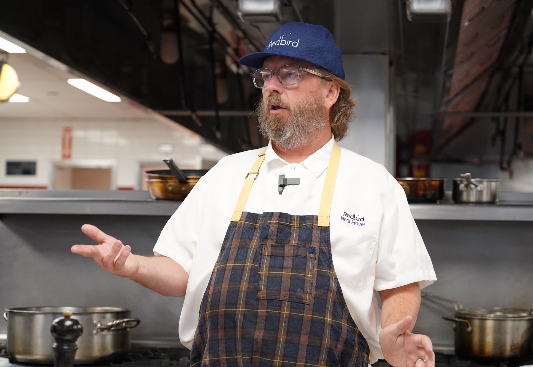 Chef Neal Fraser talks at ICE