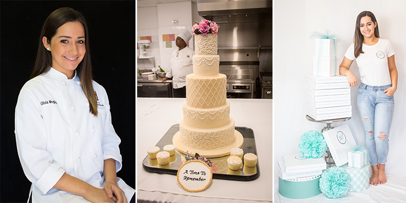 Olivia Moglino completed ICE's Restaurant & Culinary Management and Cake Decorating programs before launching Liv Nut Free.