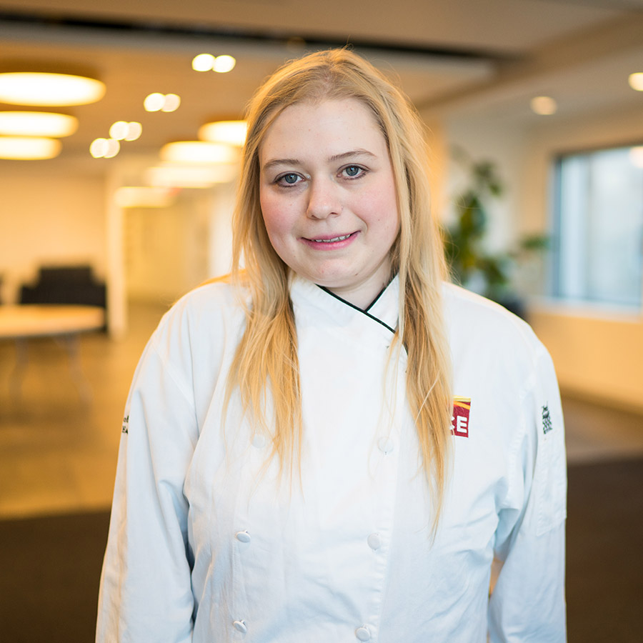 Olivia Roszkowski is a chef-instructor at ICE.