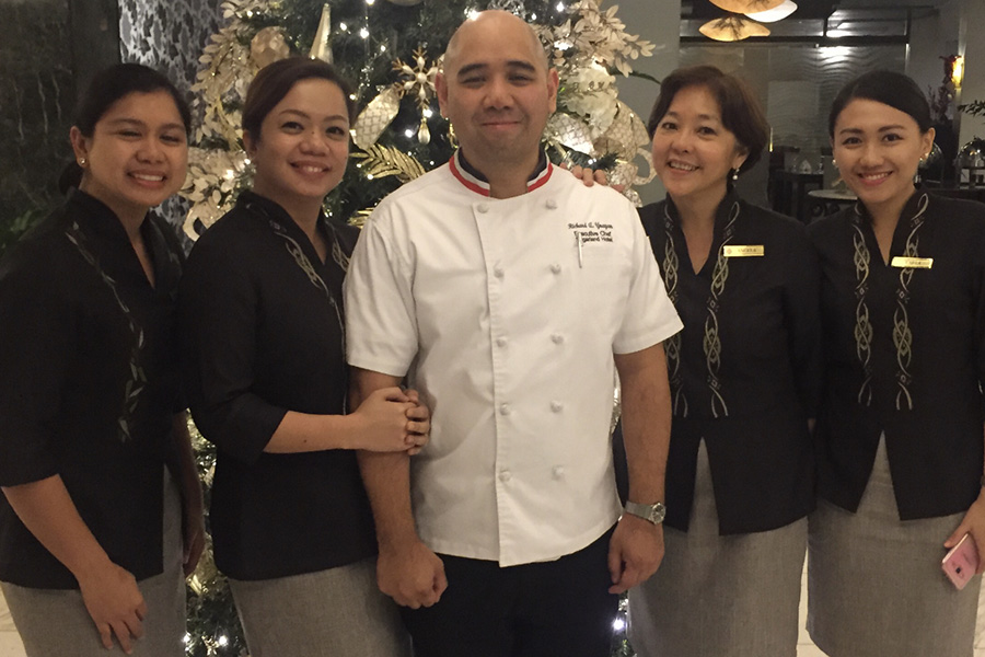 ICE alum Richard Ynayan is the executive chef of Sugarland Hotel.