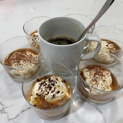 honey-whipped ricotta