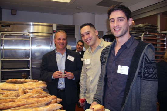 ICE President Rick Smilow and noteworthy alum, Anthony Sasso, Chef de Cuisine at Casa Mono