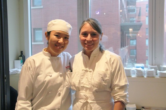 ICE grad Seohyung Im and Chef Caroline Fidanza of Brooklyn's Saltie