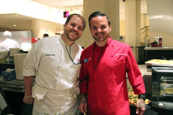 Jon cooked alongside Chef Nate Appleman at this year's James Beard Awards.