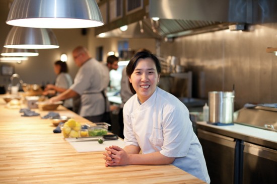 Chef alumnus, Rachel Yang, of Joule and Revel restaurants in Seattle.