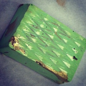My Shabby-Chic Matcha Green Tea Filled Chocolates