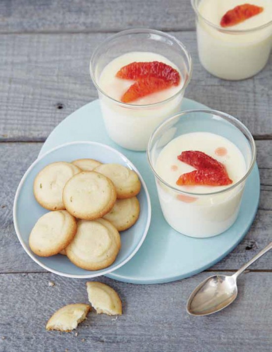 Blood Orange Panna Cotta