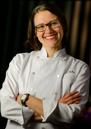 Chef Jenny McCoy is a pastry chef and culinary school instructor in New York