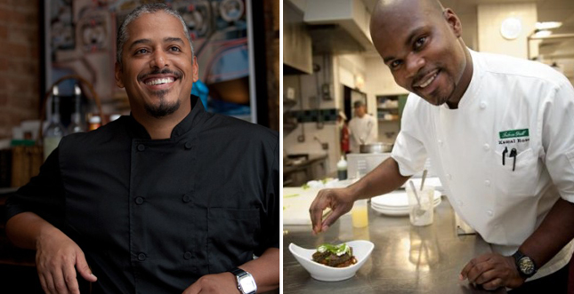 chefs miguel trinidad and kamal rose