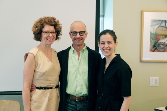 Amanda with Dean of Culinary Business Steve Zagor and ICE Instructor Kate Edwards.