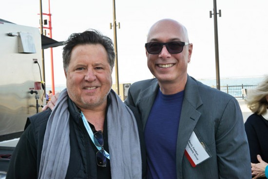 Randy and Chef Norman Van Aken at the 2014 Food Arts BBQ.