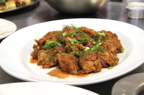 Mario Batali's Fennel Dusted Sweetbreads