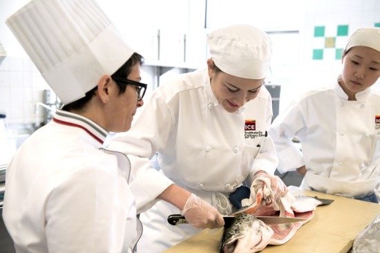 Salmon Fabrication - Culinary Arts - Institute of Culinary Education