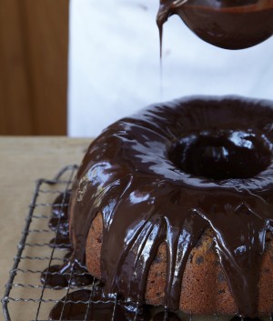 Chocolate Ganache Glaze Cake Jenny McCoy