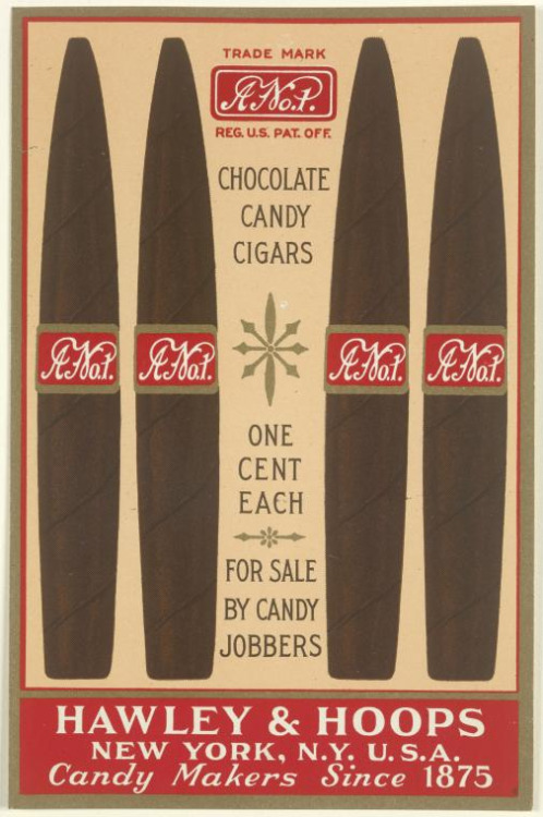 Advertisement for Hawley & Hoops cigars