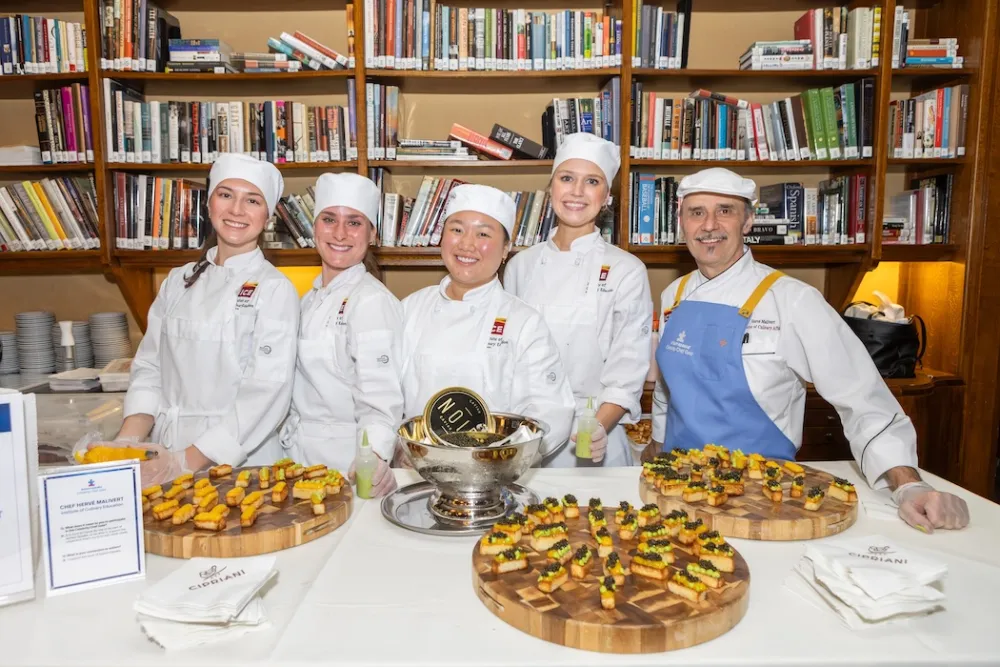 ICE Chef Herve and students at the 2026 Autism Speaks Event in NYC.
