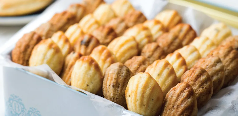 madelines made by chef kathryn gordon