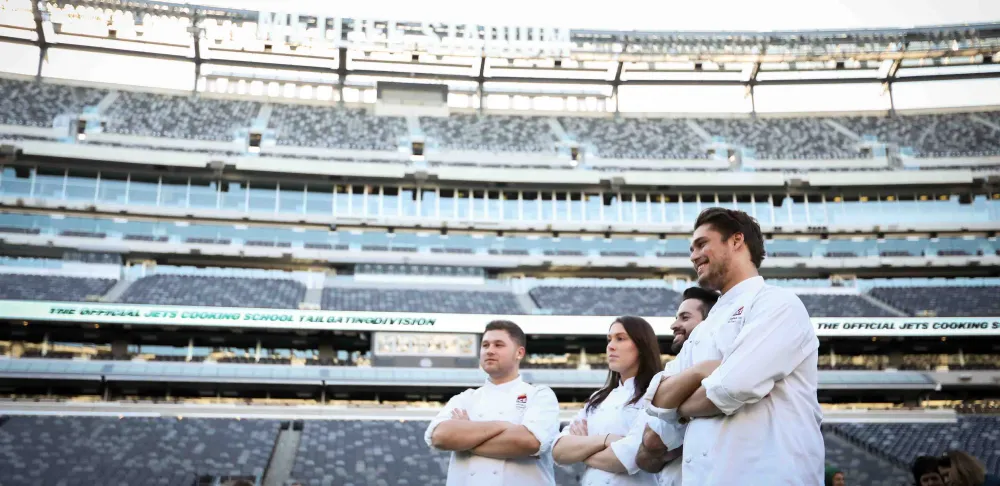 ICE chefs in the Jets Stadium