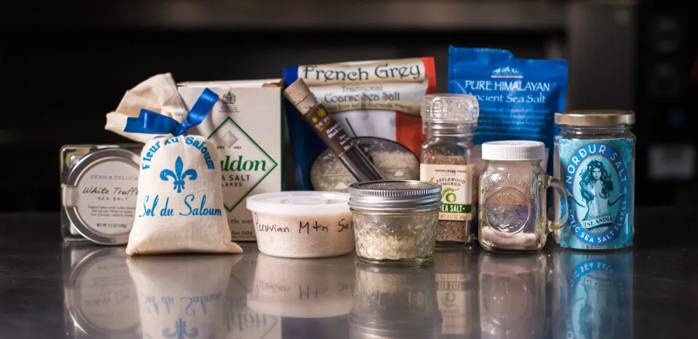 different types of salt