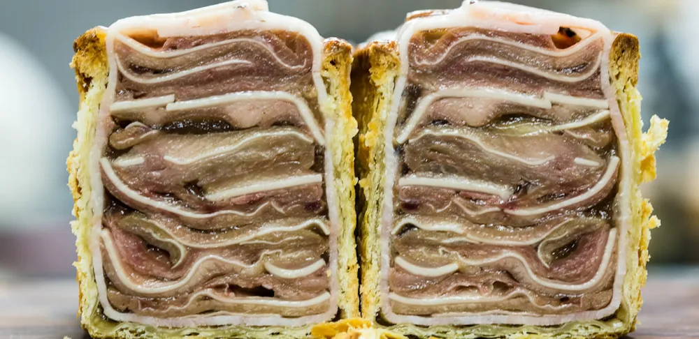 pigs ears en croûte