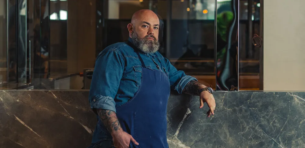 Chef Evan Funke's headshot