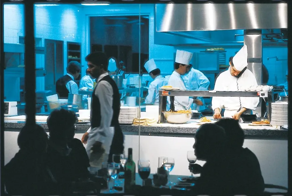 restaurant scene