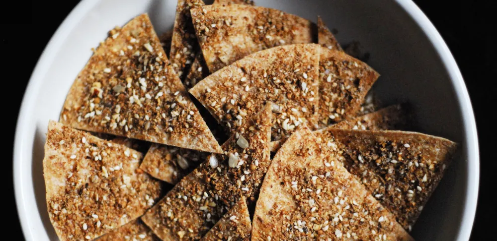 dukkah chips