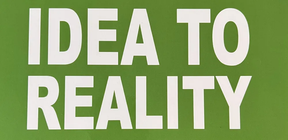 idea to reality cover