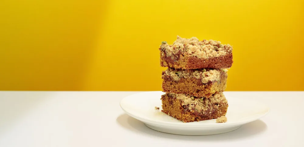 pumpkin nutella pastry bars