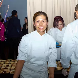 Mina Pizarro is an ICE graduate and a Star Chefs Rising Star Chef