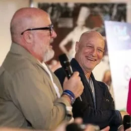 Tom Colicchio and Andrew Zimmern