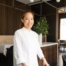 Chef Eunji Lee will demo a signature dish at the Institute of Culinary Education