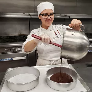 ICE alum Angelica Chavez changed career paths to work in baking.