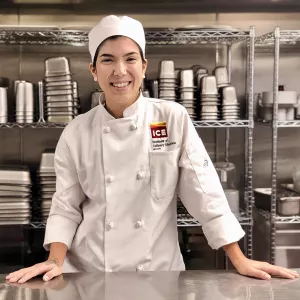 Bethany Ezawa is studying culinary arts at ICE Los Angeles.
