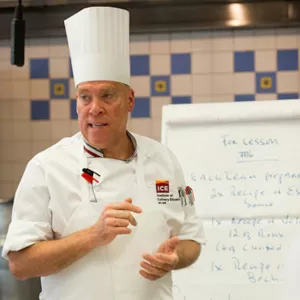 chef ted siegel at institute of culinary education